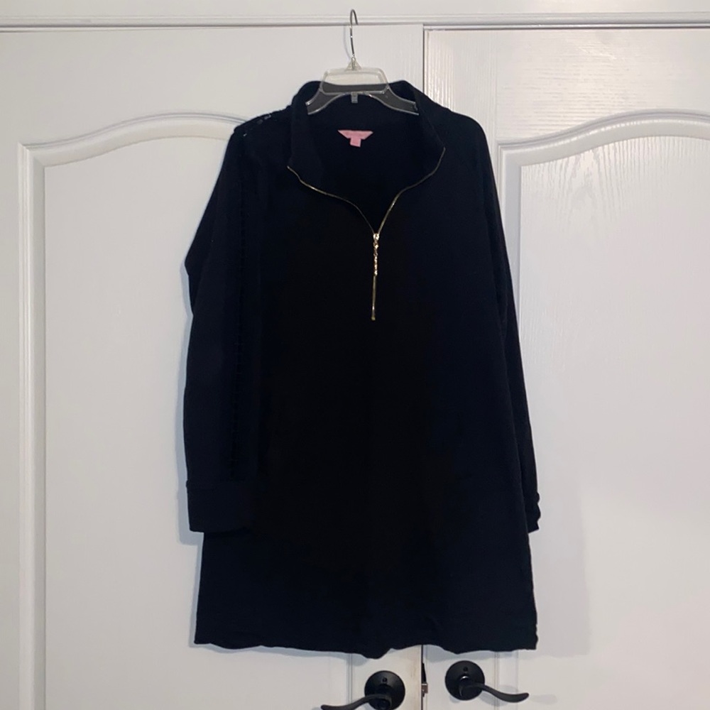 Lilly Pulitzer Black Dress